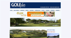 Desktop Screenshot of golfplus.de