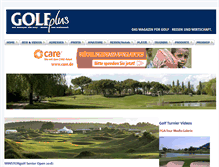 Tablet Screenshot of golfplus.de